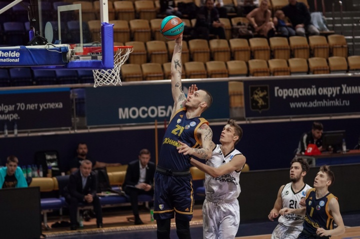 Баскетбольные «Химки-Подмосковье» сыграют против Темп-СУМЗ-УГМК