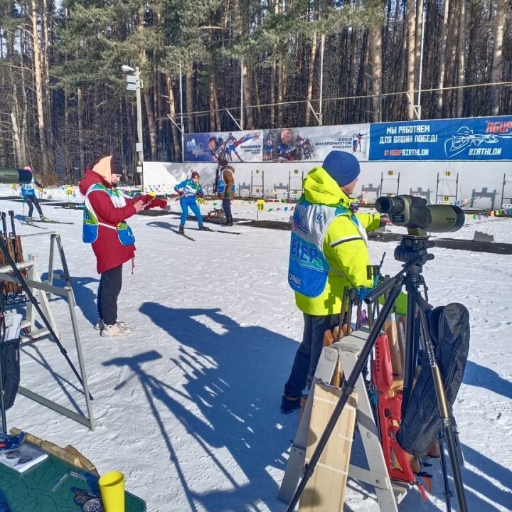 Химкинские биатлонисты завершили соревнования Московской области на золото и бронзу