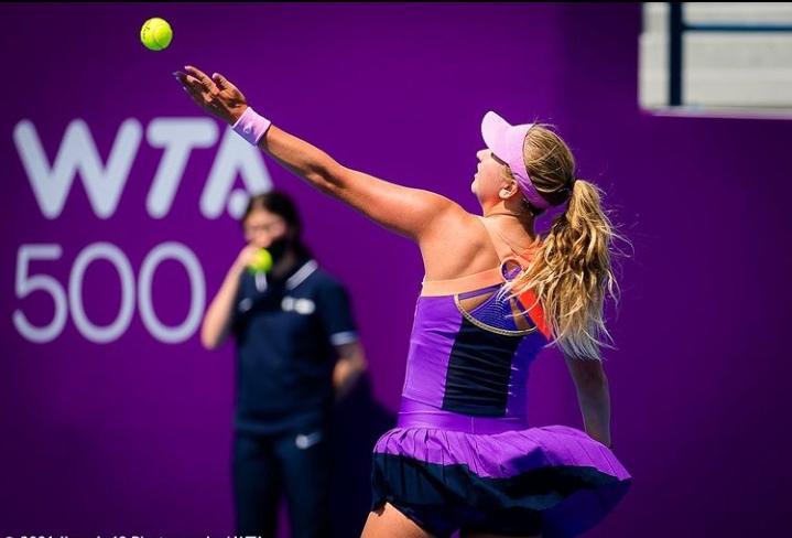 Анастасия Потапова вышла в третий круг международного теннисного турнира в ОАЭ