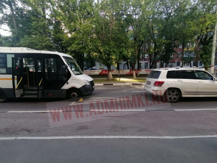 В Химках произошло ДТП с участием автобуса