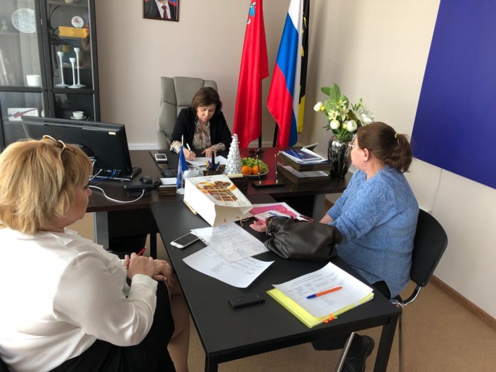 Ирина Роднина провела личный приём граждан в Химках