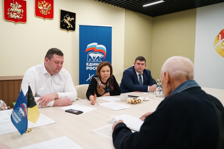 В Химках депутат Госдумы Ирина Роднина провела личный прием граждан 
