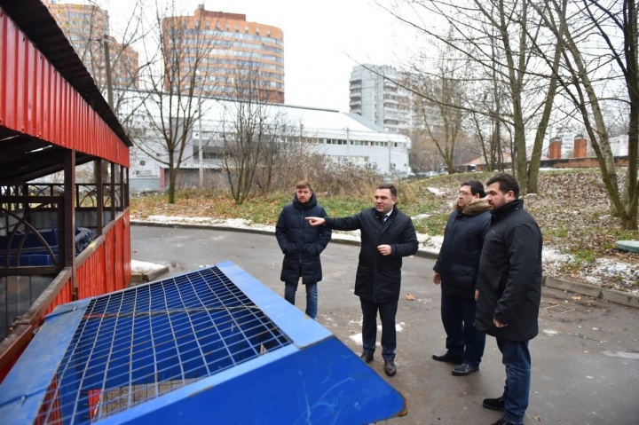 В городском округе Химки работает прием крупногабаритного мусора