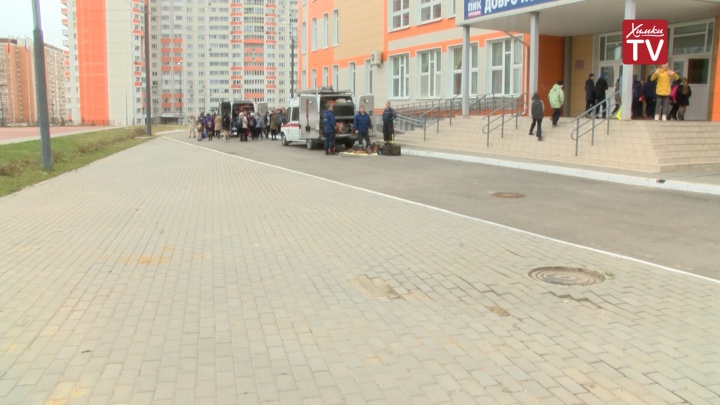 В школе №26 прошли показательные учения МЧС и Химспаса