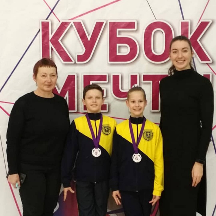 Две бронзы «Кубка мечты»: химкинская пара гимнастов Алексей Балицкий и Маргарита Коннова - призёры Всероссийских соревнований по спортивной аэробике