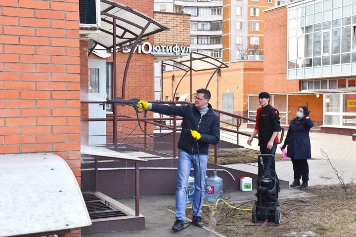 Предприниматели Химок присоединились к месячнику по благоустройству