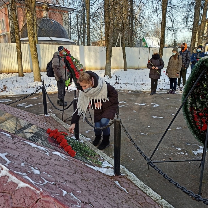 Спортсмены школы им. А.П. Горелова прошли химкинский маршрут похода по местам боевой славы ВОВ