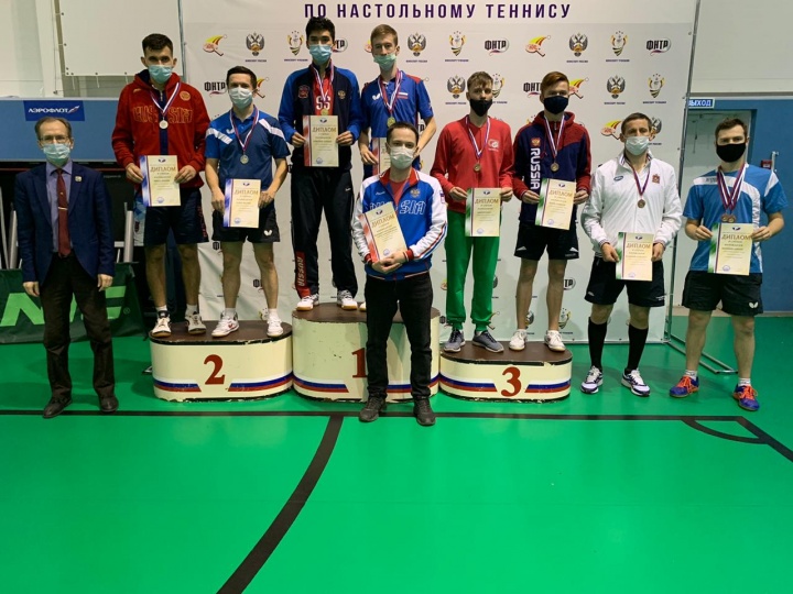 Пять наград сурдоспортсменов клуба «Благо» на Кубке России по настольному теннису