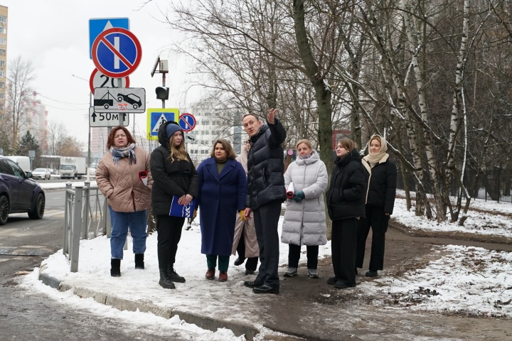 В Химках стартовал мониторинг безопасности дорог возле образовательных учреждений