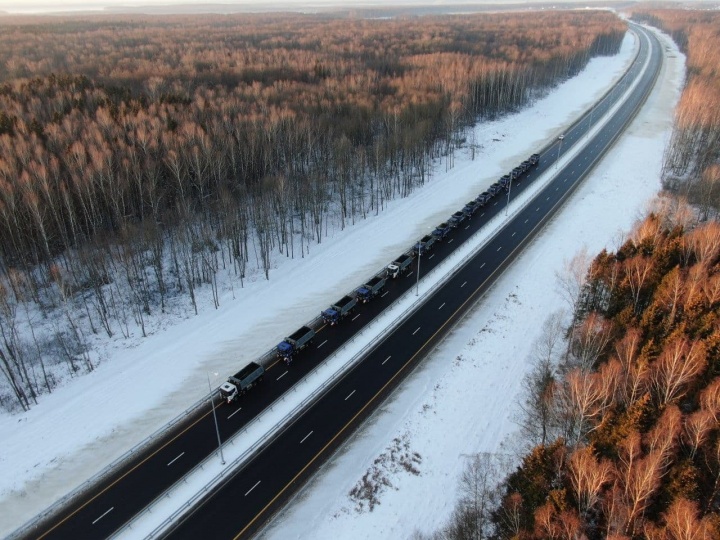 Движение большегрузов свыше 12 тонн переведут с дорог Московской области и МКАД на ЦКАД 20 и 21 февраля