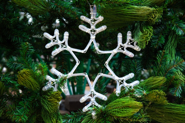 Курс на Новый год: на Левом берегу завершают праздничное оформление