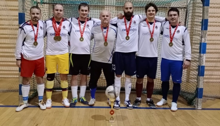 Химкинская команда «Благо» по футзалу - первая на Чемпионате Московской области