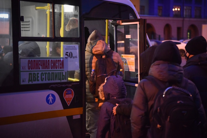 В автобус без очередей