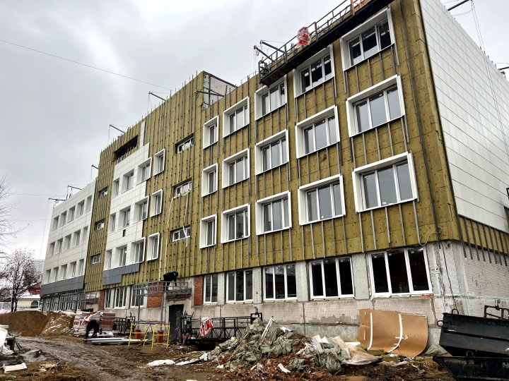 В колледже «Подмосковье» в Химках завершили демонтажные и кровельные работы