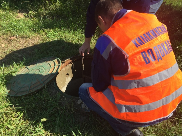В Химках провели осмотр состояния водопровода
