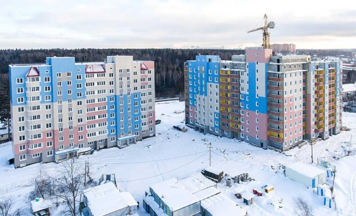 Строительство проблемного дома в ЖК «Сходня Парк» в Химках завершено