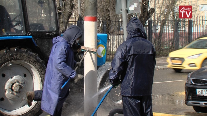 Месячник по благоустройству в Химках