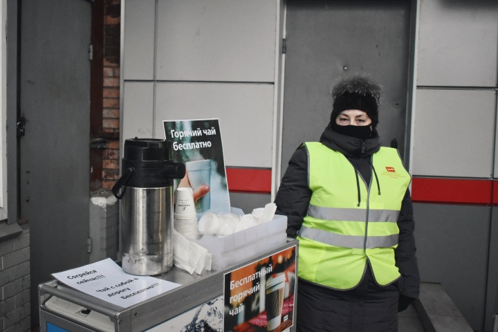 На Ленинградском вокзале пассажирам будут бесплатно раздавать горячий чай