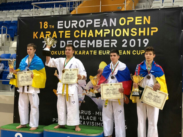 Химчанин Иван Нечаев — бронзовый призёр Кубка Европы по киокусинкай