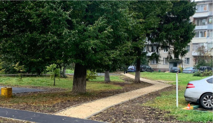 Жители Сходни сами решили, как благоустроить двор